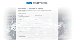 Desktop Screenshot of fordpoliceinterceptor-form.com