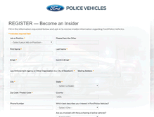 Tablet Screenshot of fordpoliceinterceptor-form.com